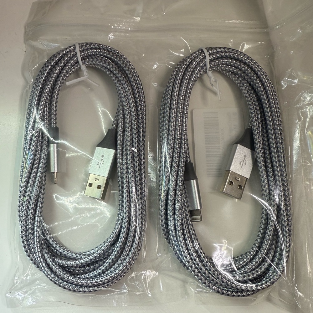 NWT 10 Foot iPhone Chargers